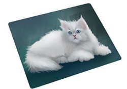 Persian Cat Tempered Cutting Board (Large)