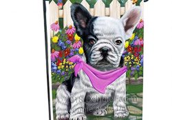 Doggie of the Day Spring Floral French Bulldog Garden Flag GFLG49706